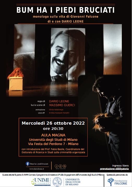 Cover bum 26 ottobre milano
