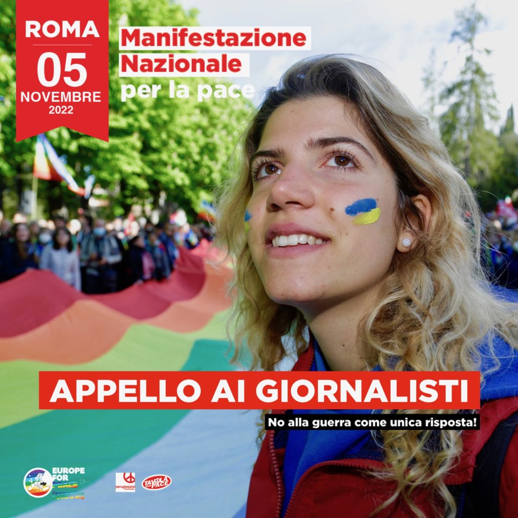 Appello ai giornalisti
