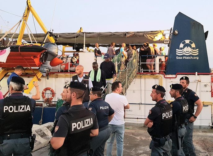 Migranti sea watch