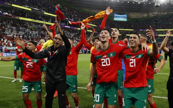 Marocco vince contro portogalloi