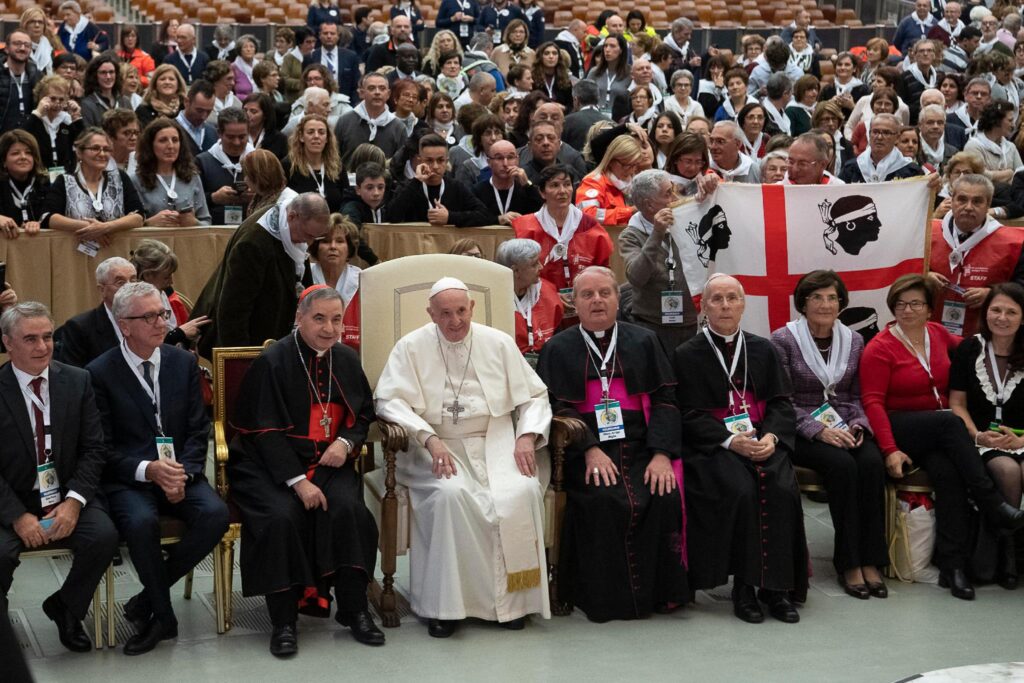 Sardegna solidale papa