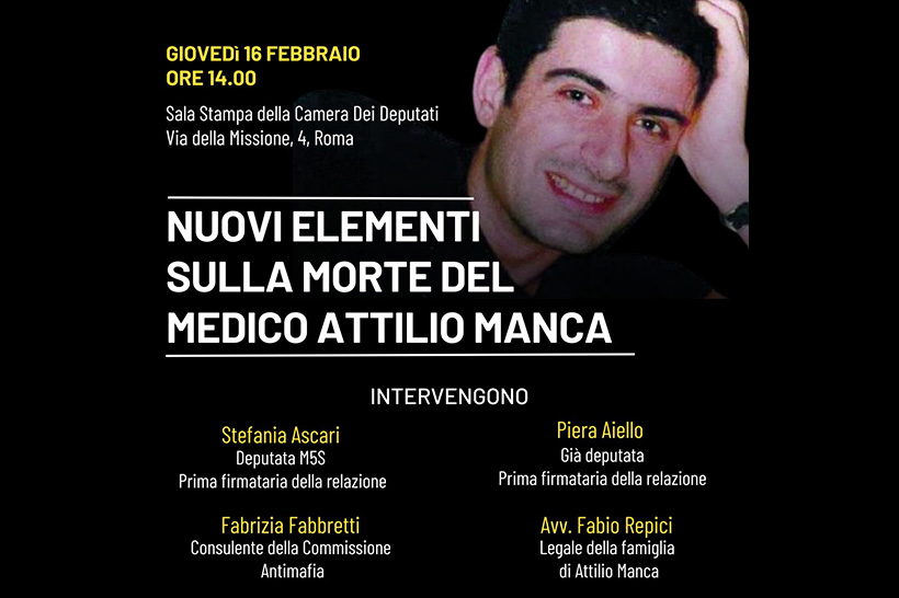 16 febbraio morte manca