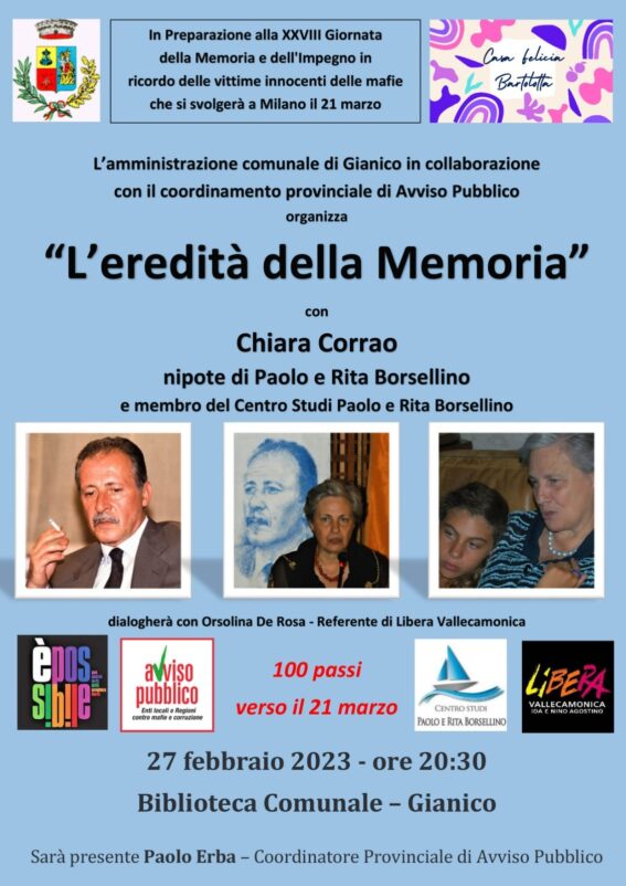 Chiara corrao gianico 27 febbraio