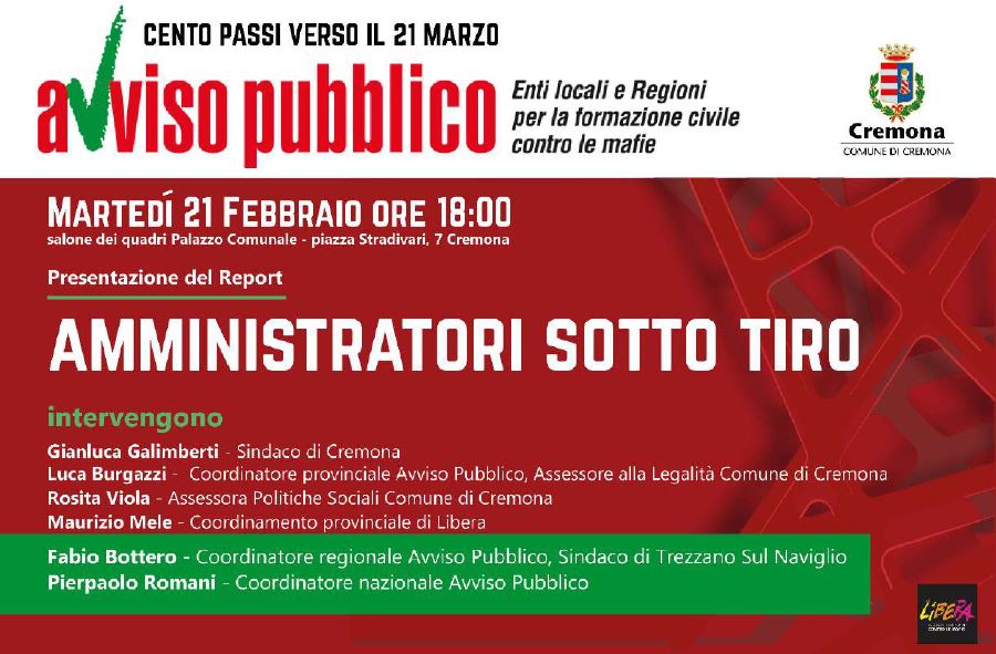 Cremona 21 febbraio