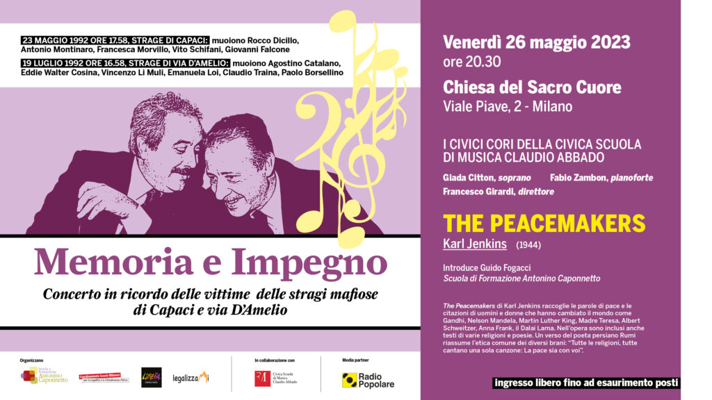 Concerto memoria e impegno