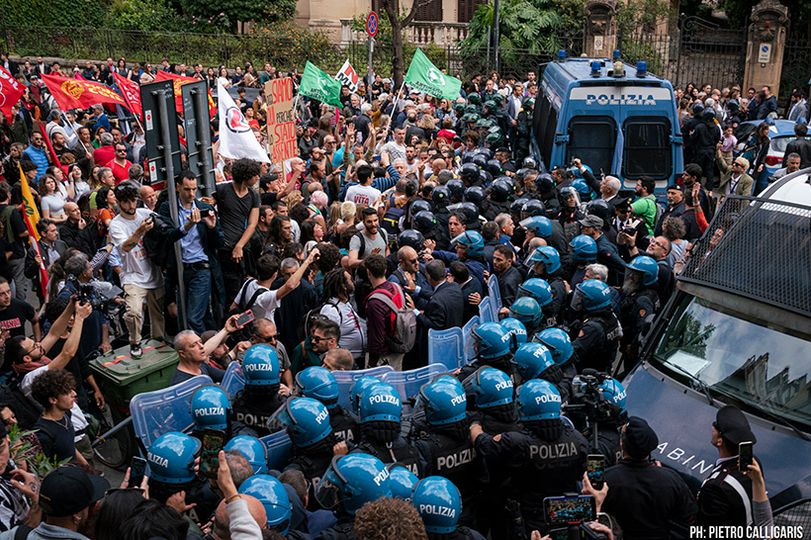 Palermo disordini
