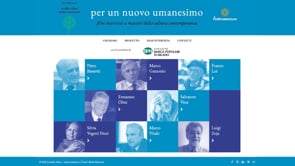 “Per un nuovo umanesimo”, on line il nuovo sito: la memoria etica come manifesto per il futuro
