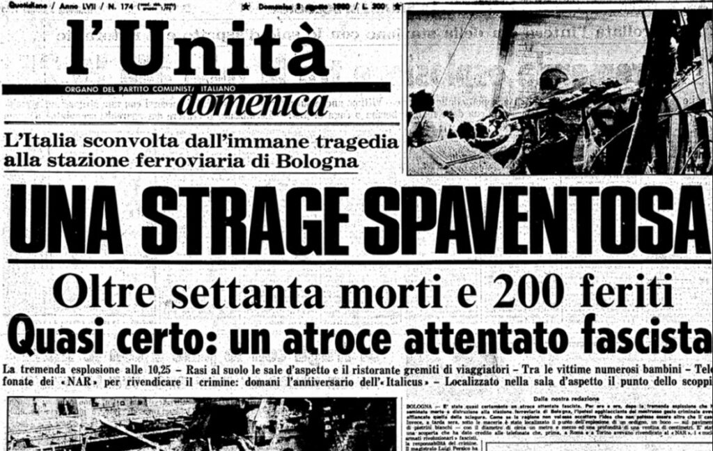 Il neodirettore de l’Unità si è posto il problema della dignità dei familiari delle vittime della strage di Bologna?