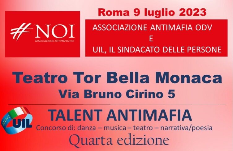 Cover talent antimafia