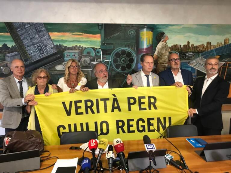 Regeni conf stampa