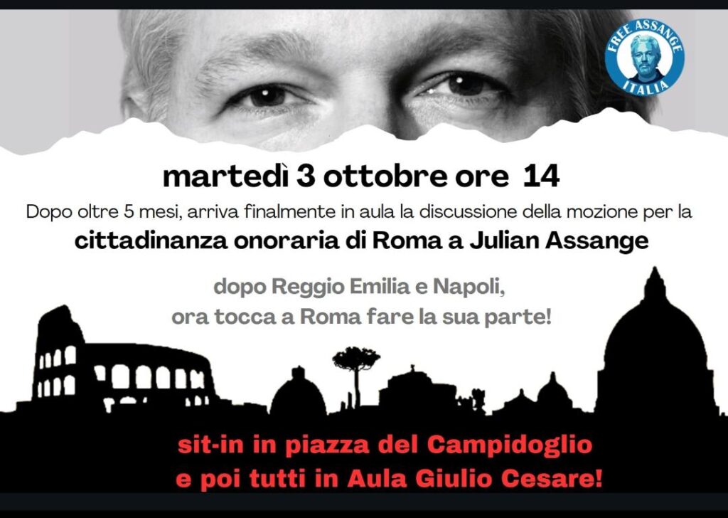 Assange Roma