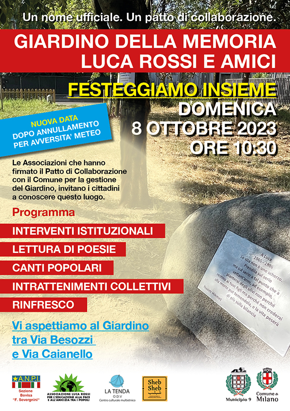 Giardino luca rossi 8 ottobre
