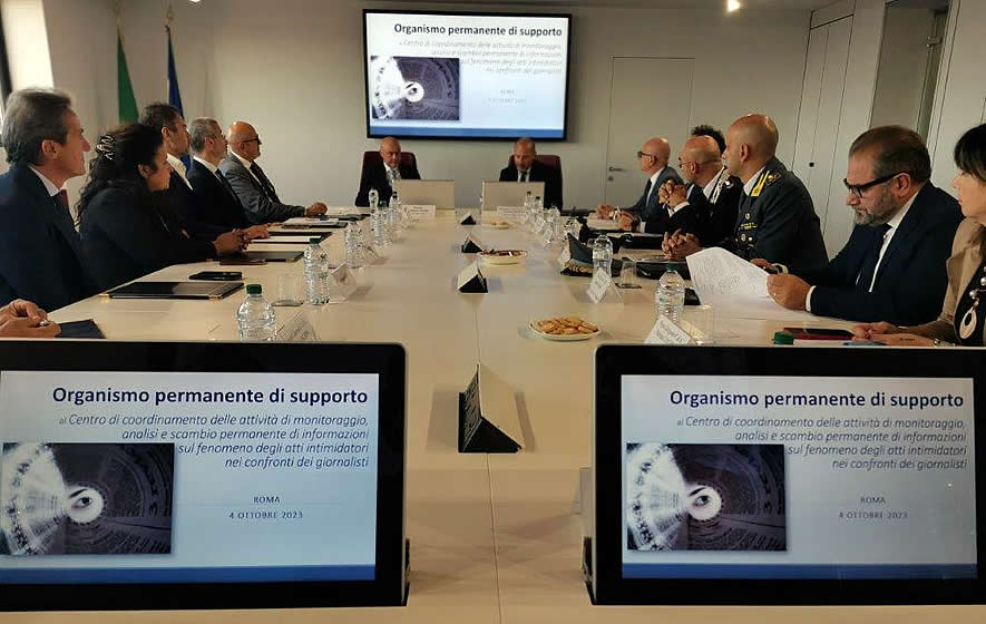Riunione organismo permanente di supporto