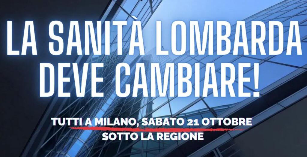 Sanita lombarda 21 ottobre