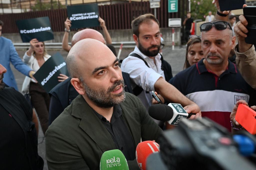Saviano condannato a mille euro per diffamazione della Meloni