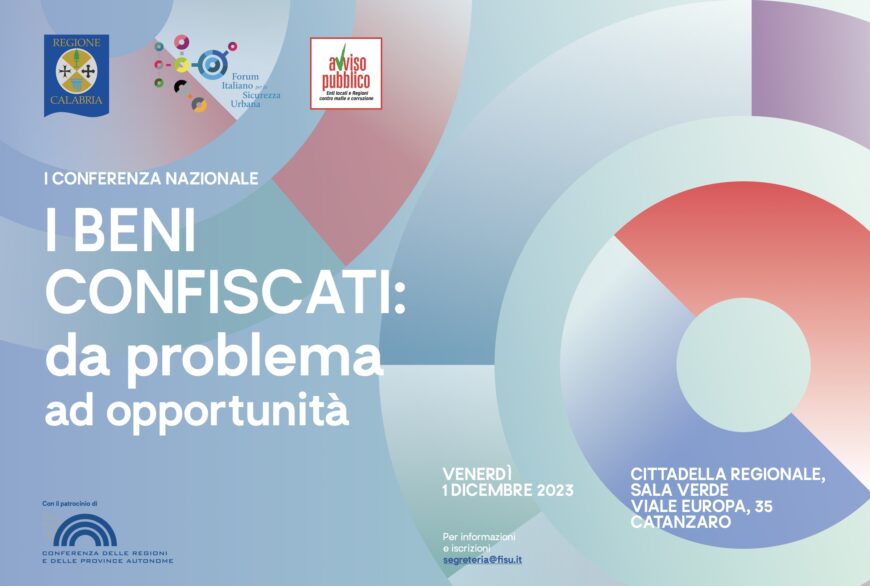 Beni confiscati conferenza CZ