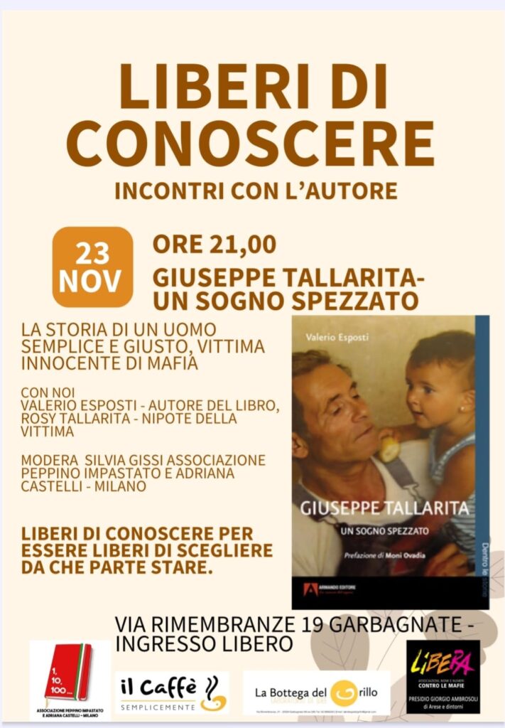 Tallarita bottega grillo 23 novembre