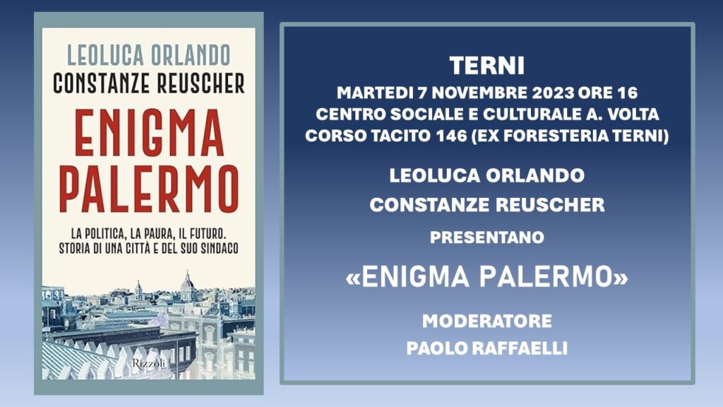 Terni 7 novembre 2023 enigma palermo