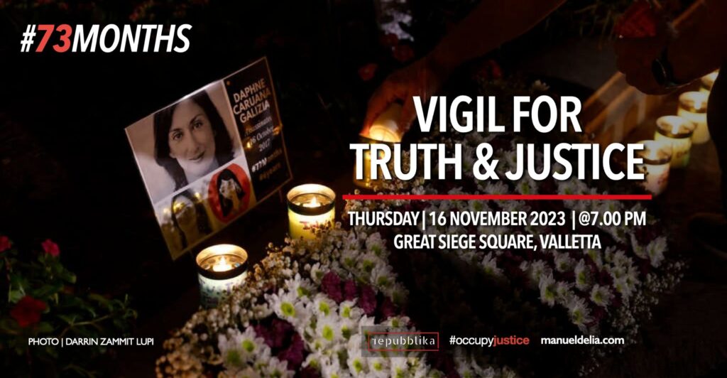 Vigil valletta 16 nov