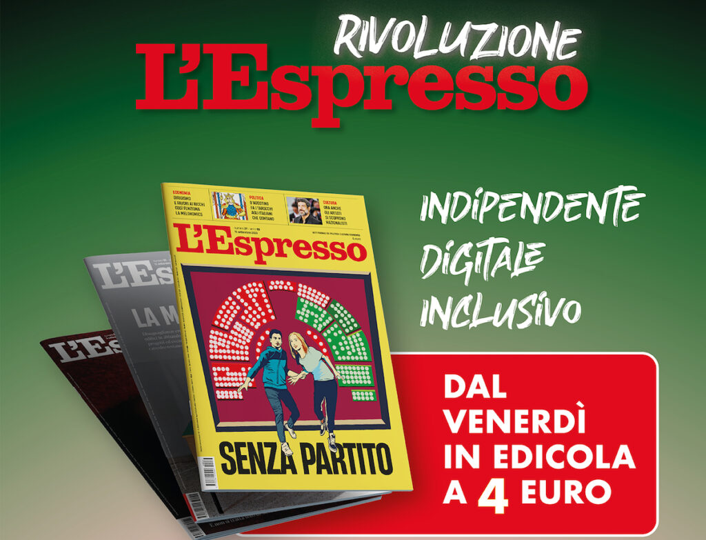 LEspresso in edicola
