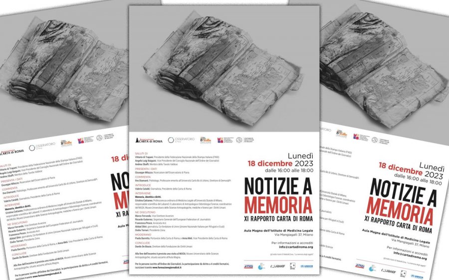Cover carta di roma