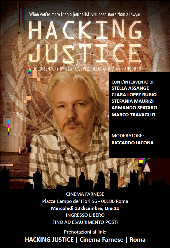 Hacking justice roma 13 dicembre