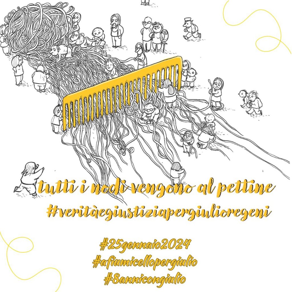 8 anni giulio regeni