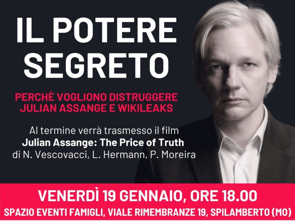 Cover assange modena