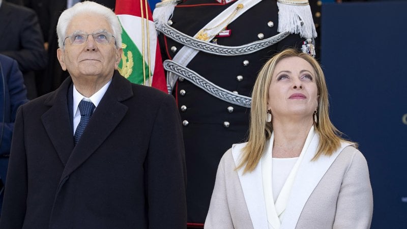 Mattarella meloni