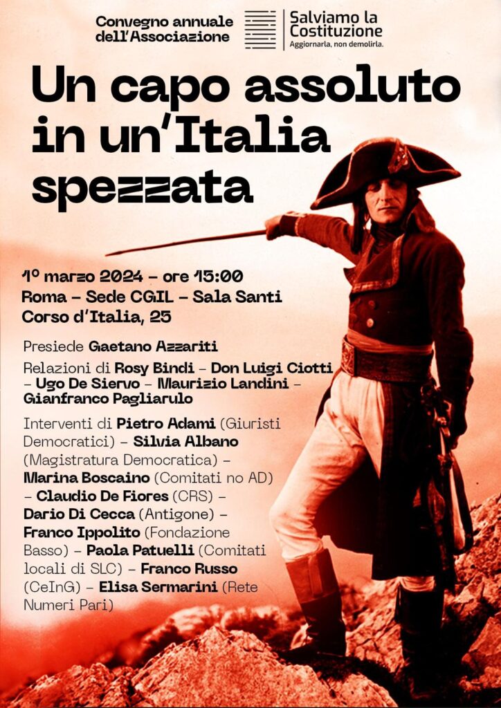 Salviamo la costituzione