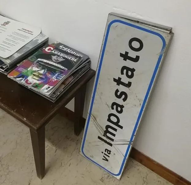 Targa impastato