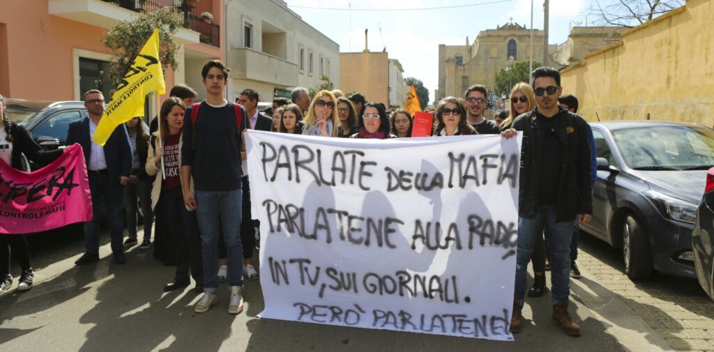 Casarano manifestazione antimafia