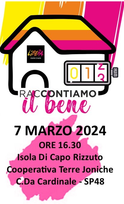 Cover libera 109 calabria