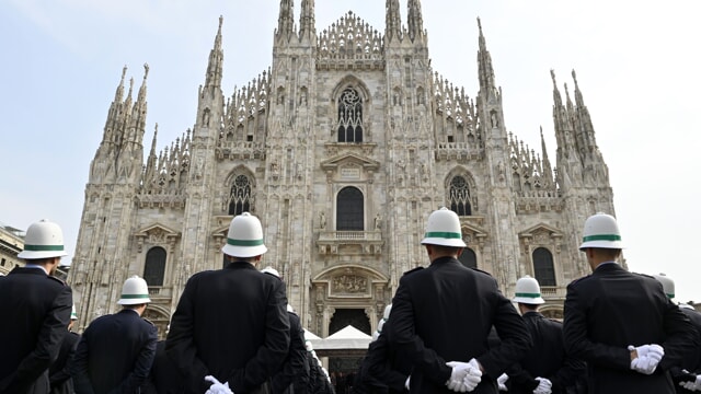 Polizia locale anniversario duomo