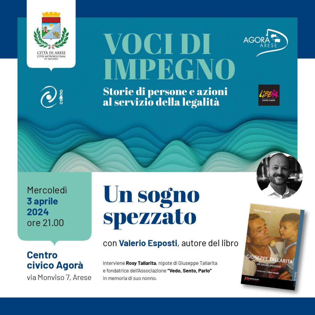 Locandina 03.04 Arese Esposti Tallarita