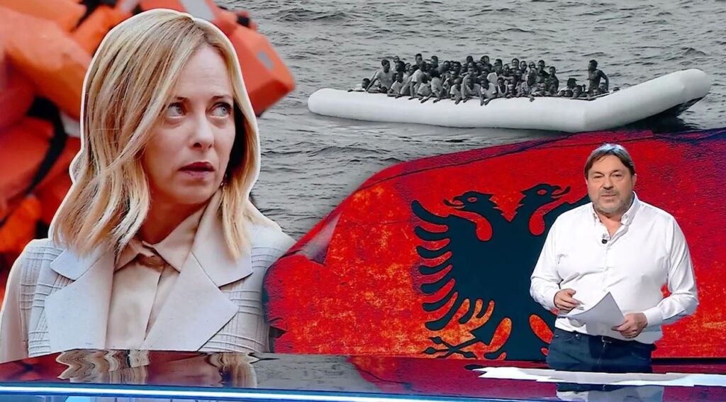 Report meloni albania