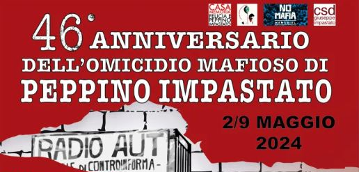 Cover 46 peppino impastato