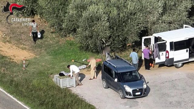 Lavoratori caporalato