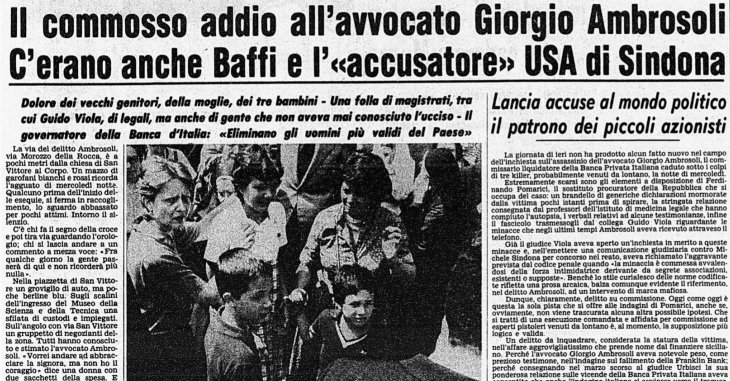 Funerali ambrosoli