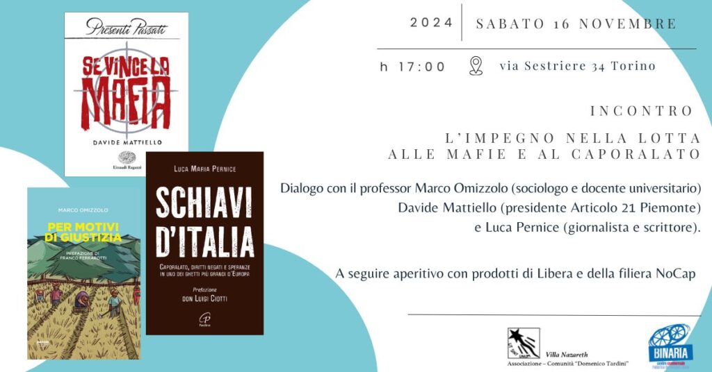11 16 Incontro Mafie e caporalato