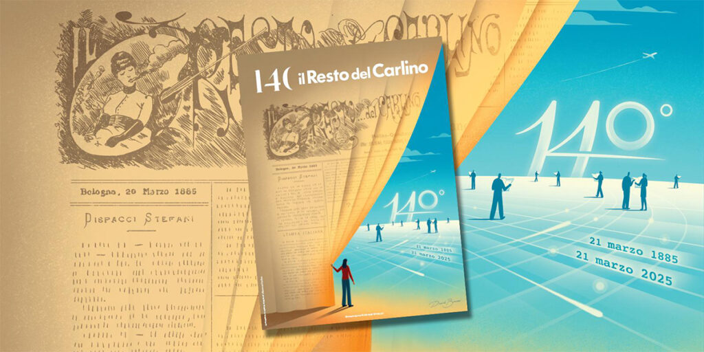 Il Resto del Carlino celebra 140 anni