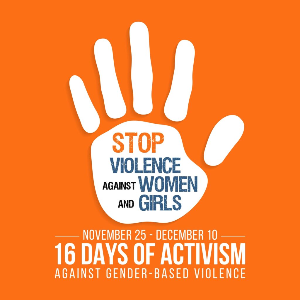 16 days of activism