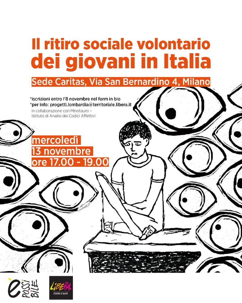 Milano 13 novembre Hikikomori