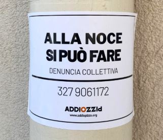 Addio pizzo noce