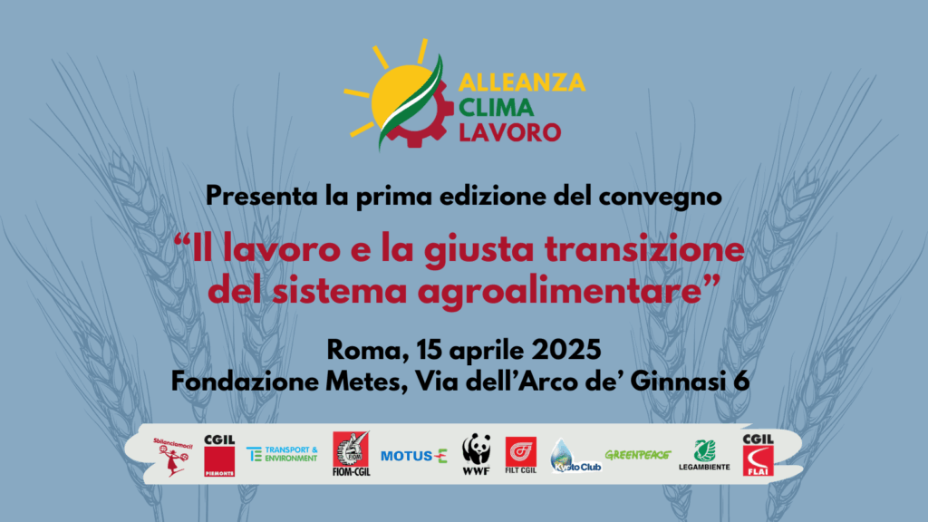 Alleanza clima e lavoro