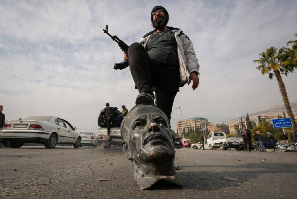 Assad caduto