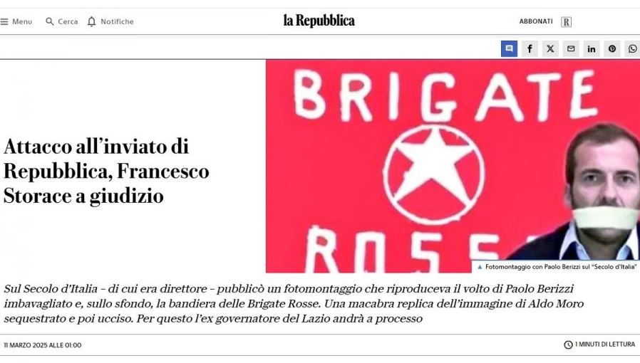 Berizzi secolo italia