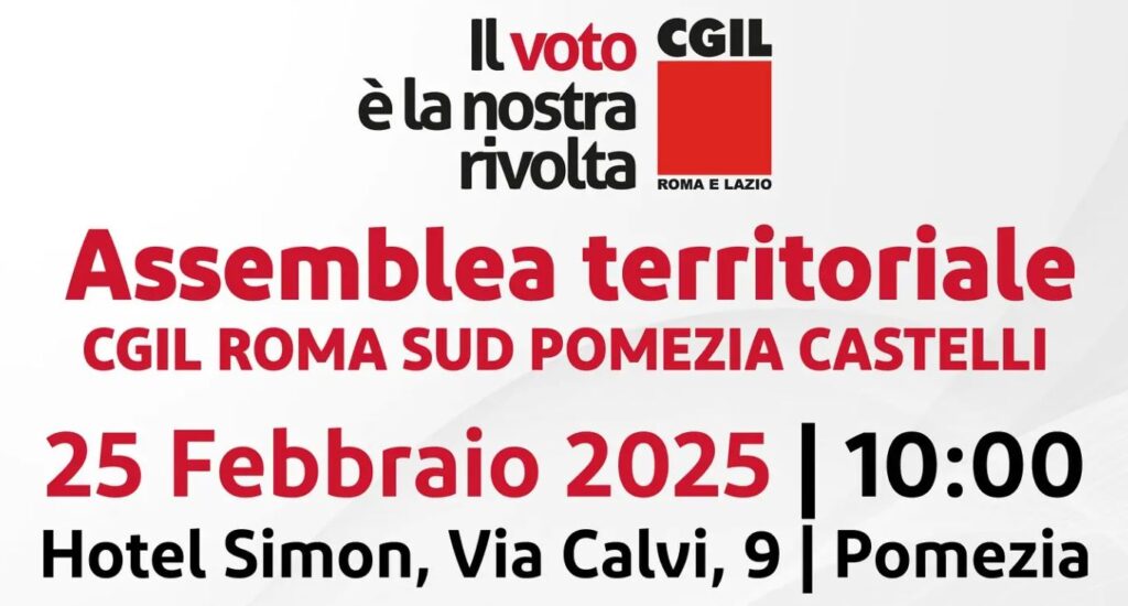 Cgil roma e lazio