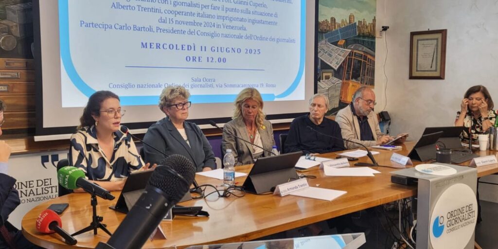 Conferenza stampa trentini