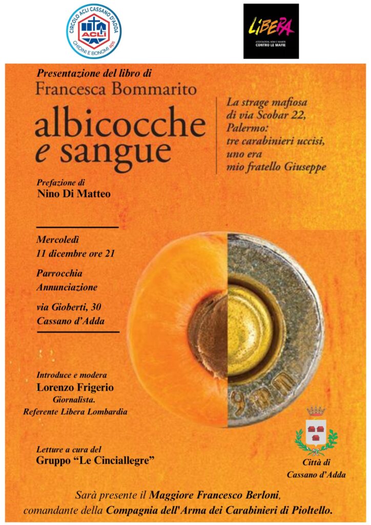 Cover albicocche e sangue cassano adda